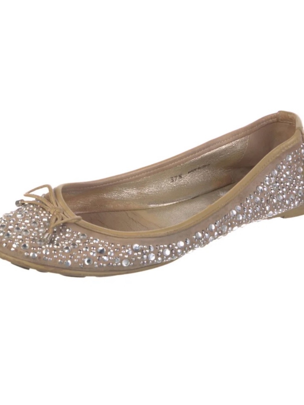 Jimmy Choo Crystal Embellished Women’s Ballet Flat EU 37